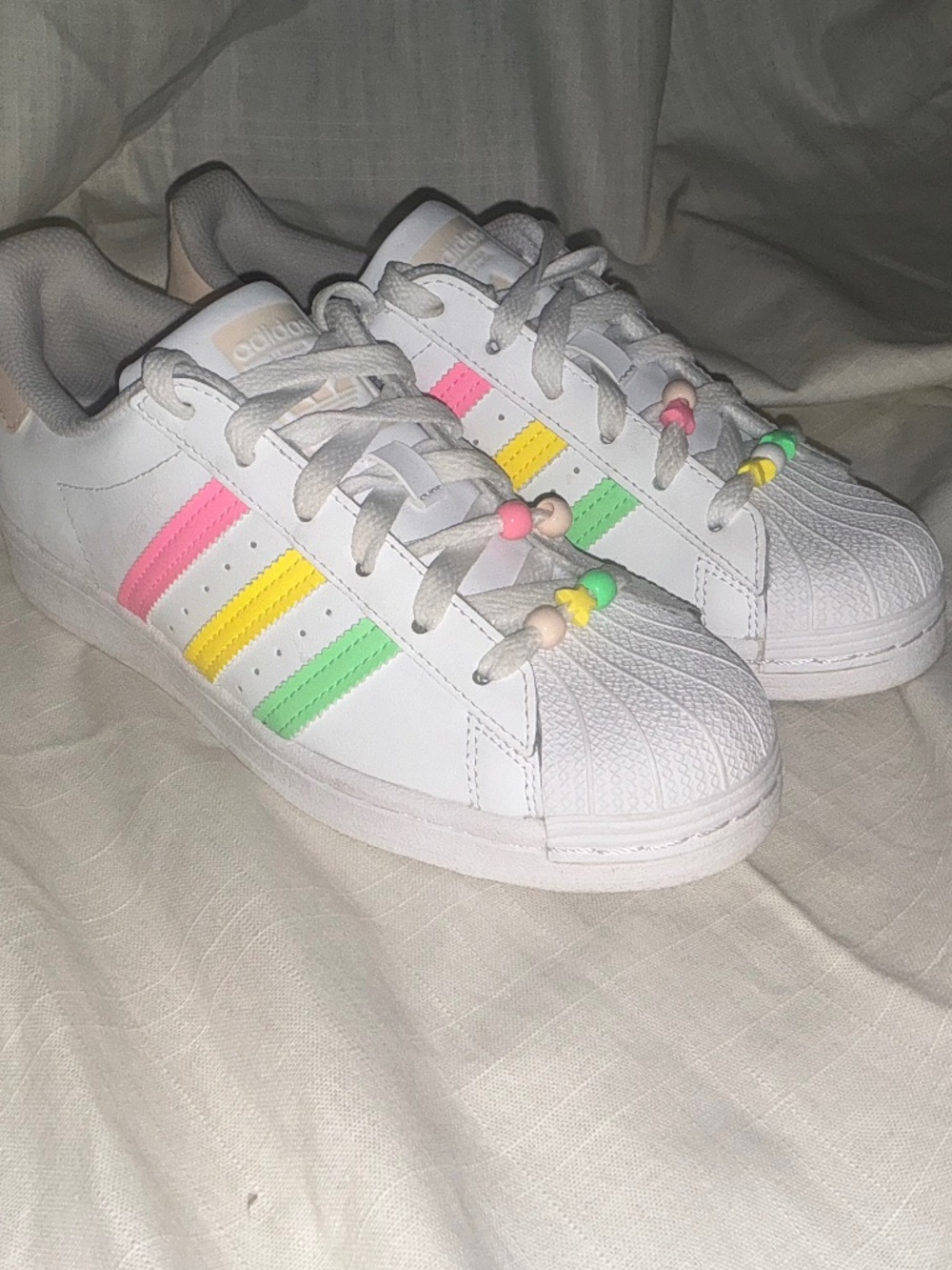 Adidas Originals Superstar White Kids Sz 5.5 /Women’s Sz 7